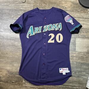 Rare Luis Gonzalez 2000 Arizona Diamondbacks Game Used Jersey